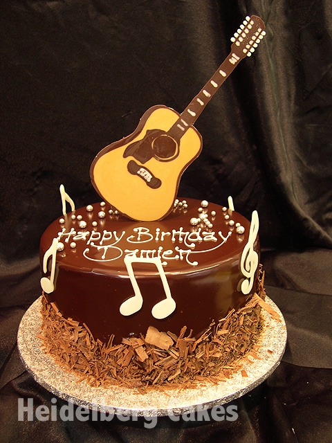 Birthday Cake With Drum Kit And Guitars Birthday Cake With Drum Kit And Guitars