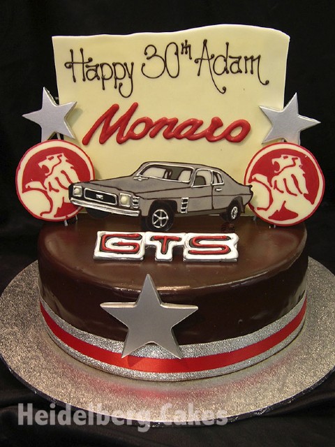 Monaro Car Birthday Cakes Monaro Car Birthday Cakes